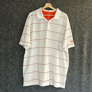 Antigua golf shirt, Bridgestone logo